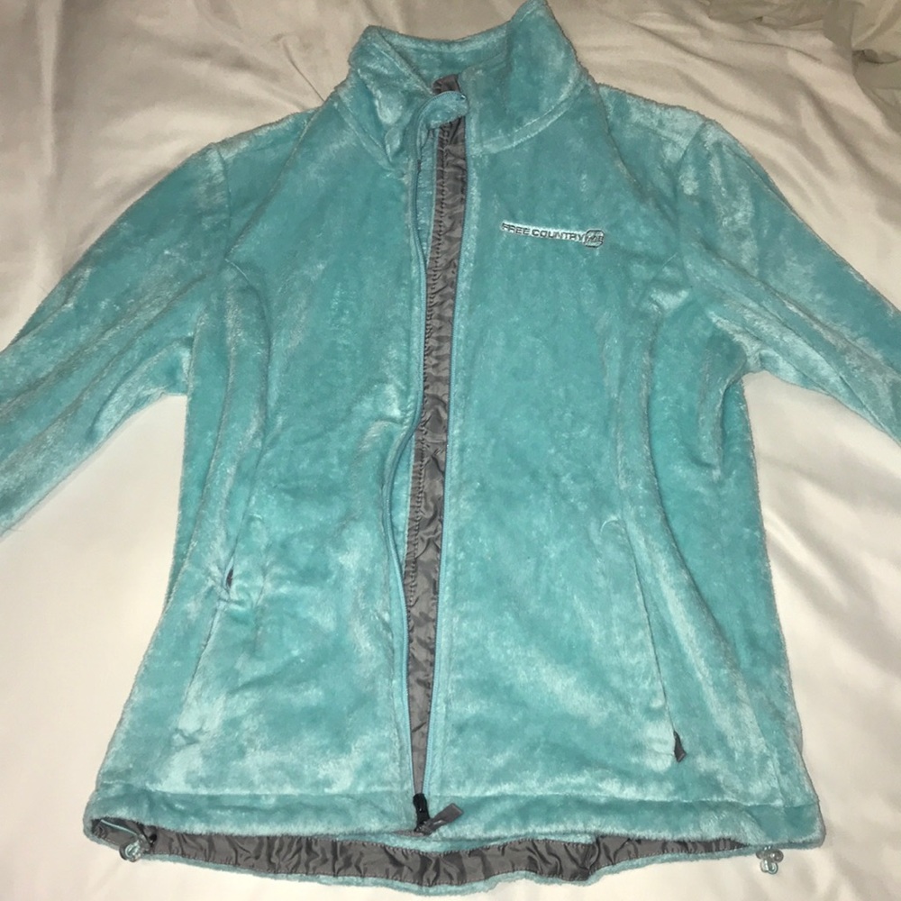 Soft blue jacket